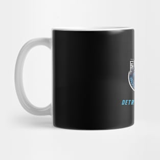 Detroit Lions Football Mug